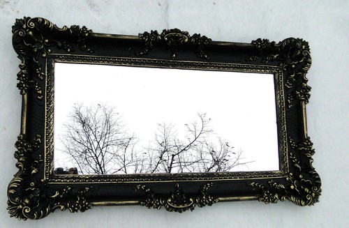 Barock bilderrarahmen glas - +,