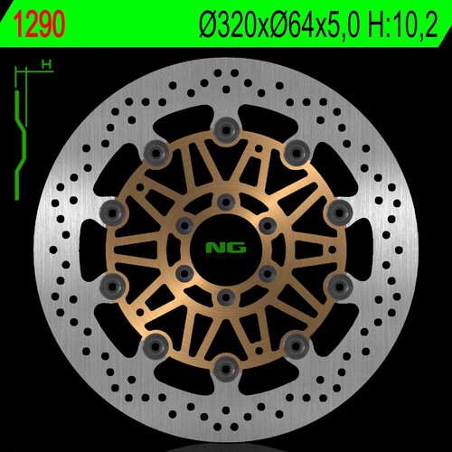 Bremsscheibe vorne moto - bremsscheibe,