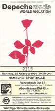 Depeche mode concert 1990 - in,