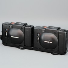 2x OLYMPUS XA Stereo SET -