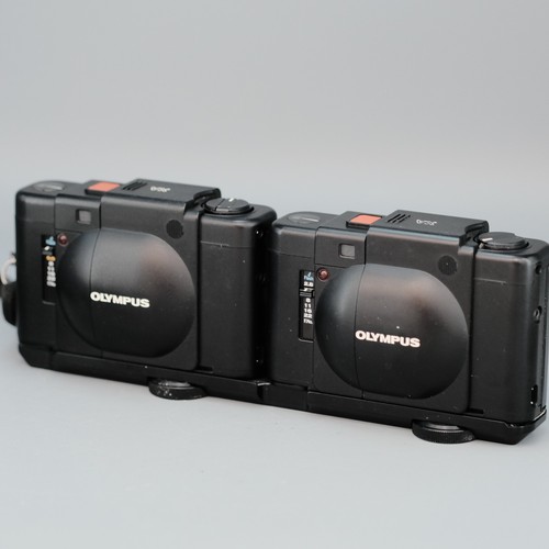 Olympus stereo set - olympus, xa