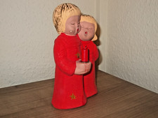 Zwei Weihnachtsengel, Keramik