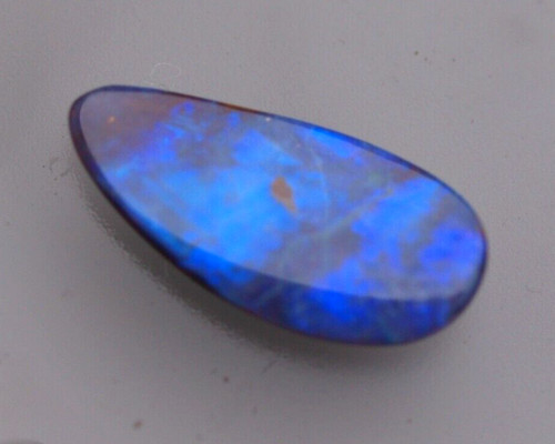 Boulder opal edelopal - edelopal, blau
