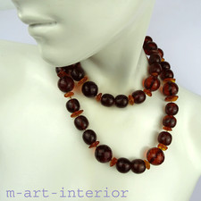 Art Deco Bernstein Kette