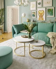 Runder Couchtisch 2 in 1