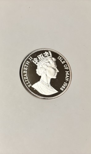Silver crown isle of man - silver,