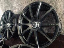 Amg wheels matte black - amg, 20"