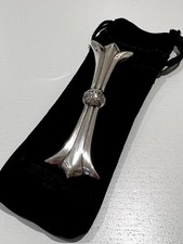 Chrom Herzen Kreuzschwanz