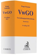 Verwaltungsgerichtsordnung Ferdinand O. Kopp, Wolf-Rüdiger Schenke, Ralf Pe