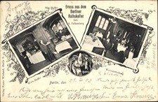 Ak Berlin, Berliner Ratskeller, Inhaber H. Falkenberg, Bier und... - 4730230
