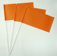 Papierfähnchen orange