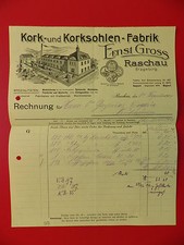 Reklame Briefkopf Kork -