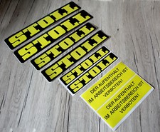 Stoll aufkleber traktor - stoll,