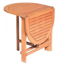 MX Gartentisch Oval I Holz