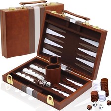 Backgammon Set Koffer Für 2