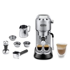 DeLonghi Dedica Arte EC885.M Siebträger Espressomaschine 15 bar Milchschaumdüse