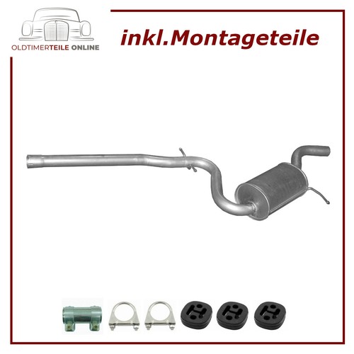 Mittelschalldämpfer für