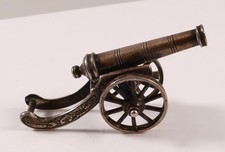 Silberfigur Silber 800 Kanone  Silberfigur Gewicht 38gramm Miniatur Figur