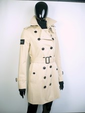 LUXUS !  Trenchcoat von  TRENCH LONDON   beige  NEU !  Gr S  Mantel  Original