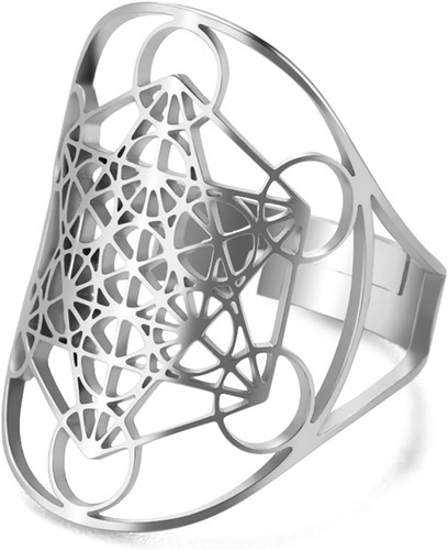 Metatron cube ring für - metatron's,