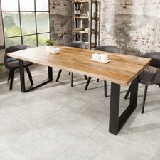 Massiver Esstisch IRON CRAFT