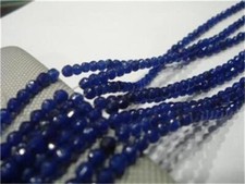 Blau 6mm Facettiert Jade