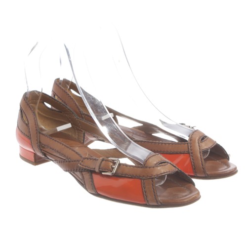 Prada sandalen eur braun - sandalen,
