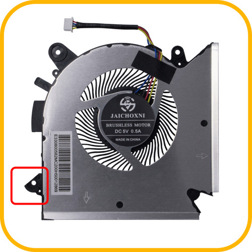 Cpu lüfter fan msi gf63 - lüfter/fan, thin
