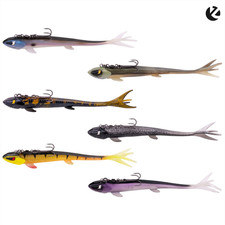 Zeck Zander Pelagi Set Gummiköder + Kopf Pelagen V-Tail Pin-Tail Sebastian Hänel