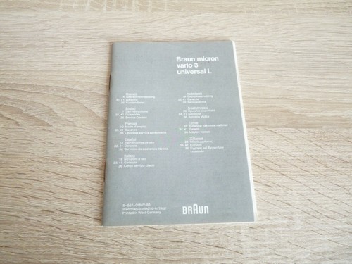 Braun bedienungsanleitung - braun,