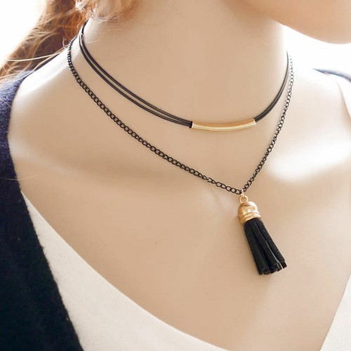 Damen schwarzer choker - damen,