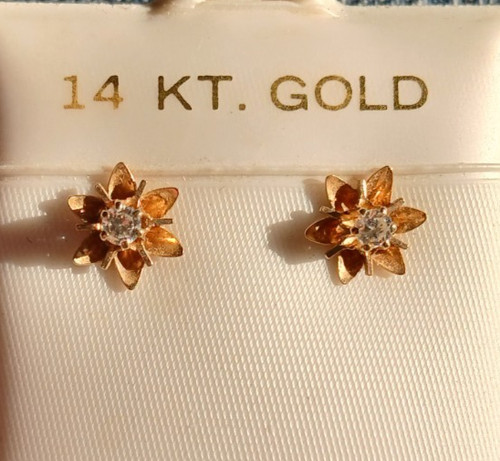 Vintage 14k gold diamant - &,