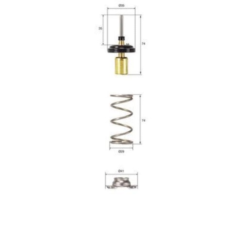 Thermostat kühlmittel mahle - thermostat,