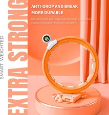 Hula Hoop,Infinity Smart Hula Hoops,16 Knoten,360 Grad Auto-Spinning Ballmassage