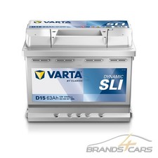 VARTA AUTOBATTERIE 12V 63Ah