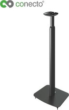 Höhenverstellbarer Lautsprecherständer für SONOS ONE und SONOS ONE SL schwarz