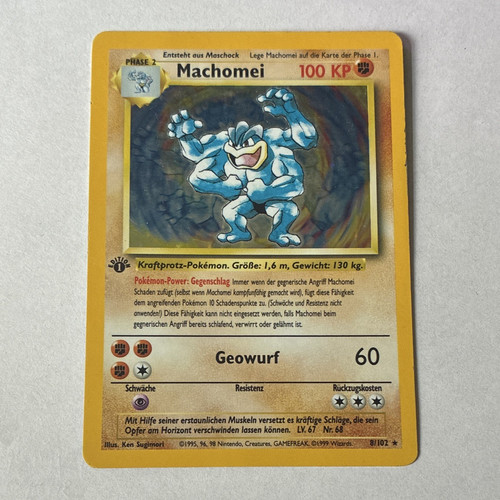 Pokémon tcg machomei - tcg,