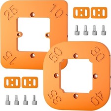 2 Stück Frässchablone