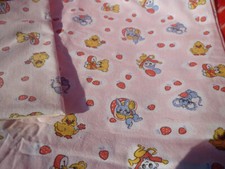 DDR Bettwäsche Kinder Bettwäsche Teddy, Mäuse, Häschen  Muster Kissen und Bezug