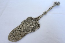 SCHÖNER ALTER TORTENHEBER AUS DÄNEMARK VERSILBERT!!! #11076