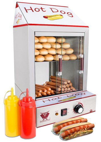 Hot dog steamer - hot,