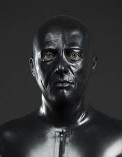 SCHWARZE LATEXHAUBE DICK