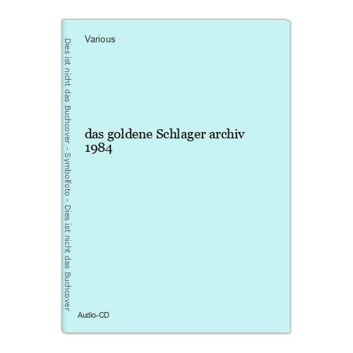 Das goldene schlager archiv - das,