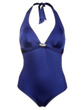 Badeanzug Blau 38 B-Cup Heine