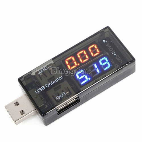 Red blue usb charger - red&blue,