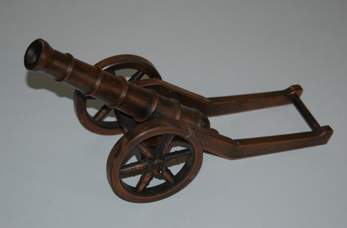 Alte kupfer kanone - kupfer,