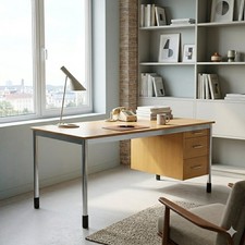 Vintage Schreibtisch Ikea Holz