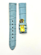 Chronoswiss Blue Lousiana Alligator Watch Strap 16mm Black Friday 10% Off