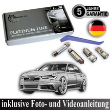 LED Innenraumbeleuchtung Audi A6 C7 4G Innenbeleuchtung Innenlicht Set 4G2 4GC