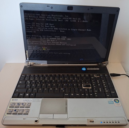 Msi megabook 601 - 601, retro